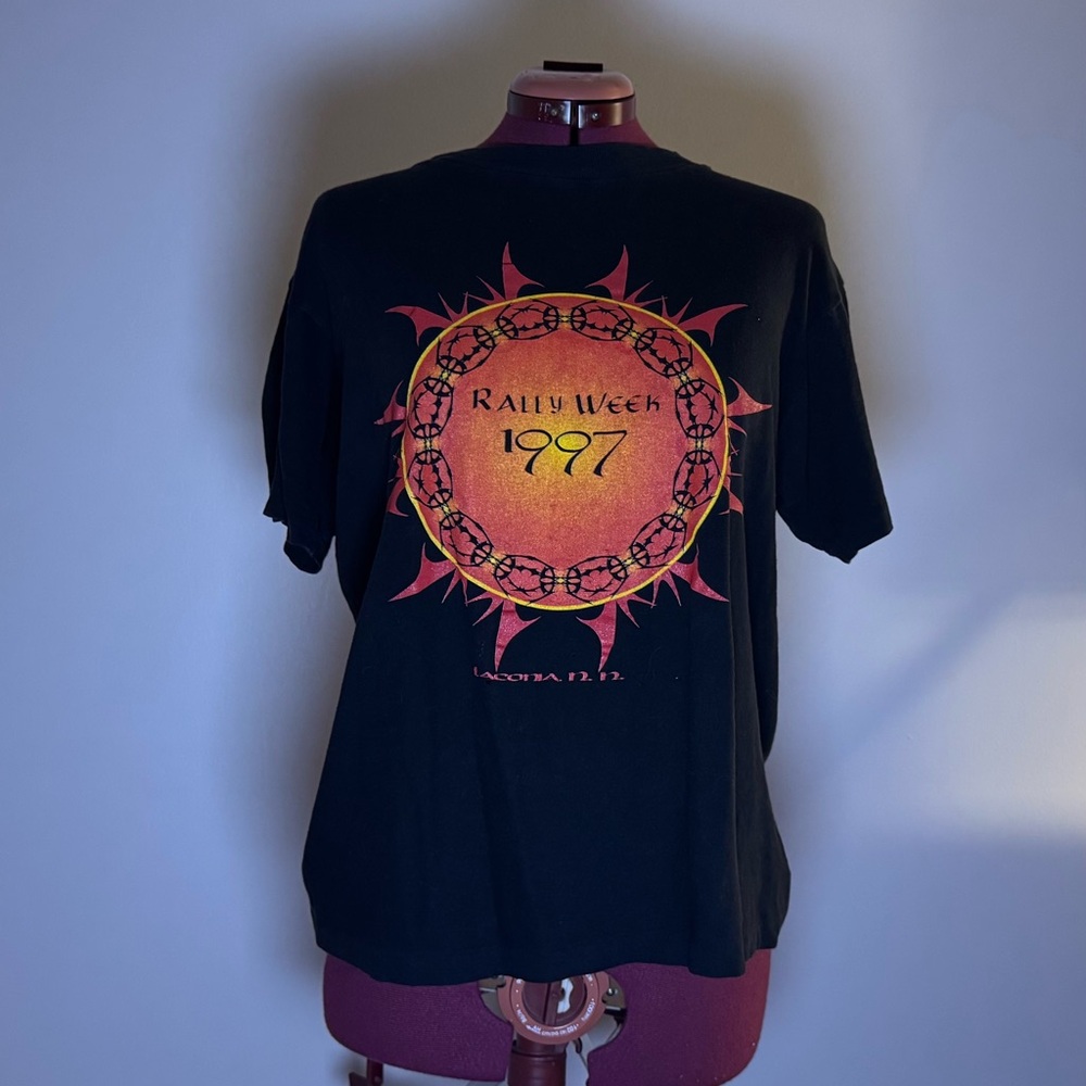 vintage 1997 Rally & Race Laconia Week T-shirt